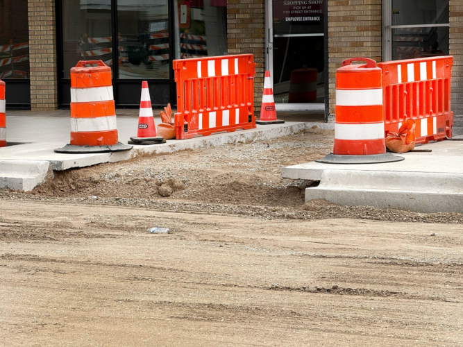 Escanaba Sidewalk Sales postponed due to ongoing construction